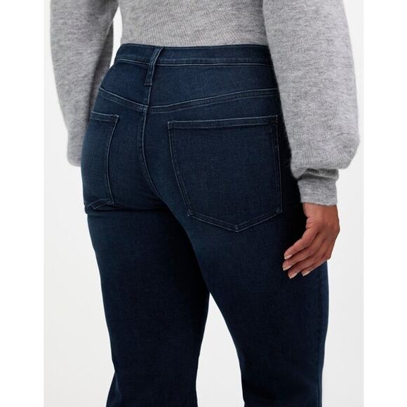 NWOT Madewell Mid-Rise Kick Out Full-Length Stretch Jeans Kingston Wash Size 32 - Picture 3 of 9